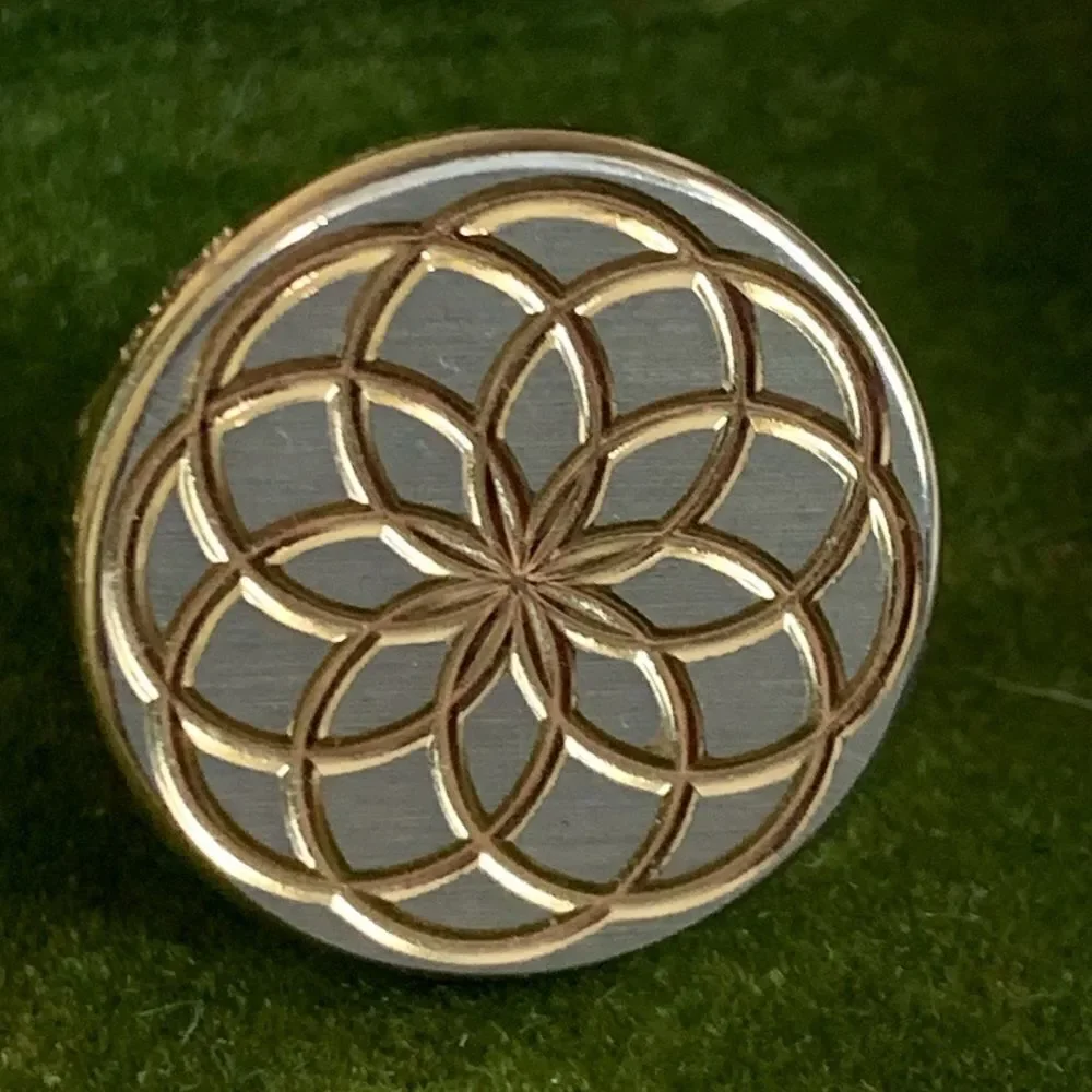 Vintage Swank Gold Tone Geometric Cuff Links & Tie Tack With Original Box